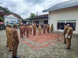 Apel kerja pamong Kalurahan Girikarto 